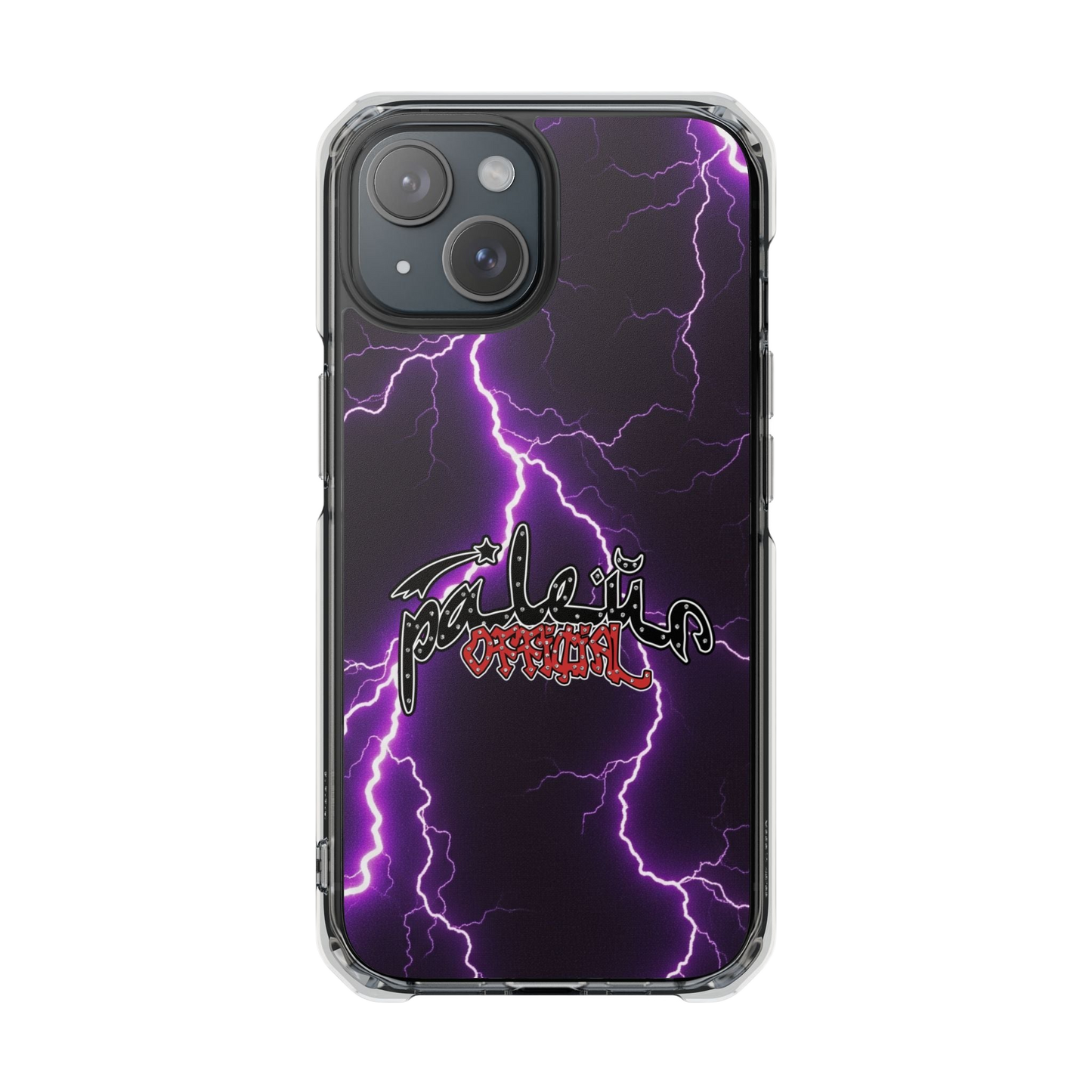 PÂLEUR OFFICIAL PURPLE LIGHTNING IPHONE CASE