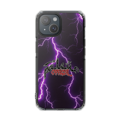 PÂLEUR OFFICIAL PURPLE LIGHTNING IPHONE CASE