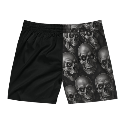 PÂLEUR OFFICIAL SUMMER SHORTS - TWO-TONE SKULL CANDY