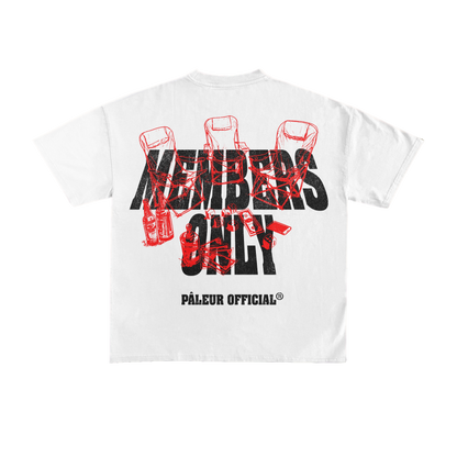PÂLEUR OFFICIAL MEMBERS ONLY T SHIRT