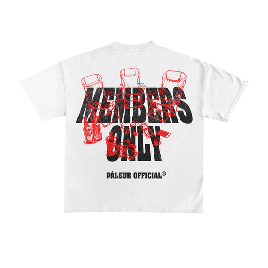 PÂLEUR OFFICIAL MEMBERS ONLY T SHIRT