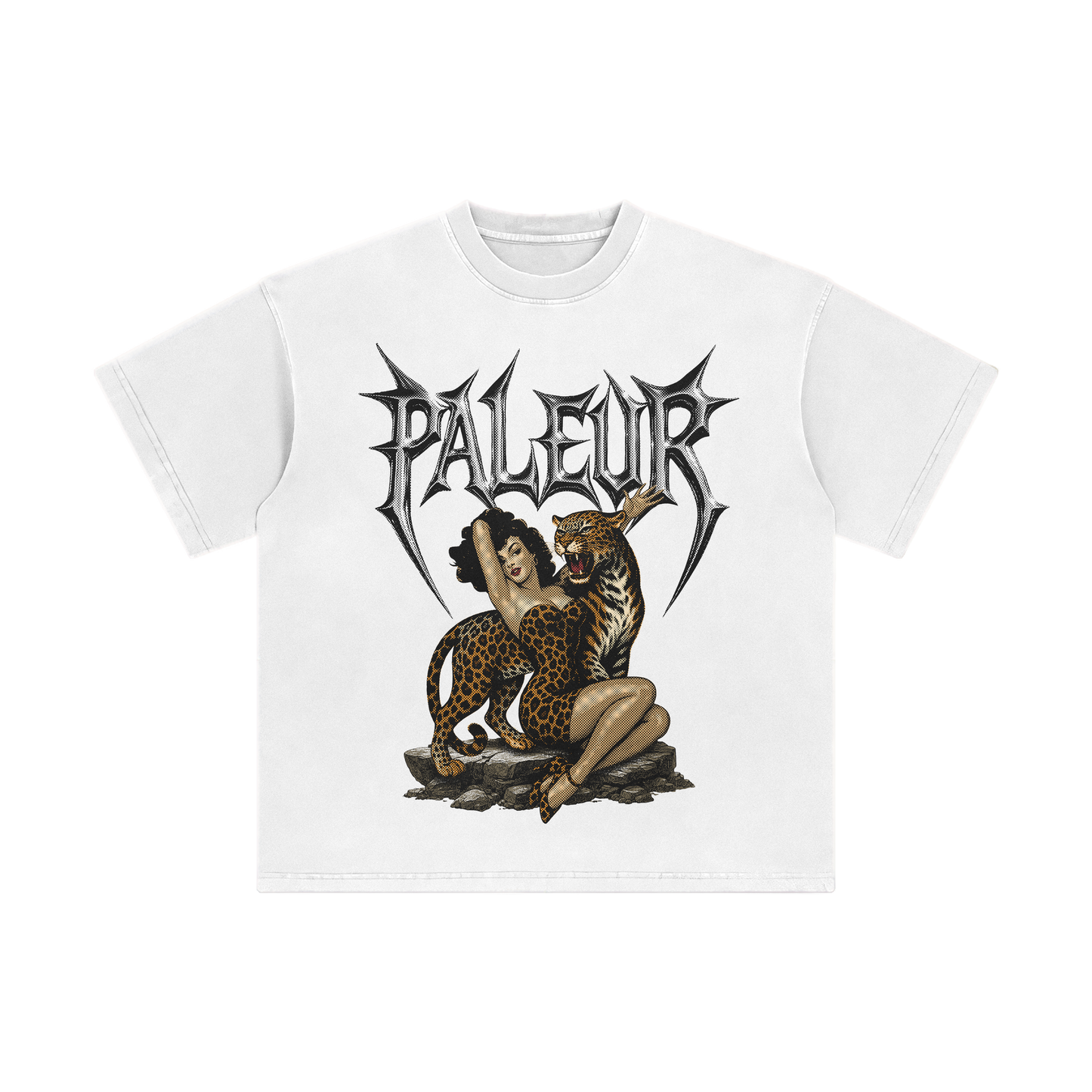 PÂLEUR OFFICIAL LEOPARD T SHIRT