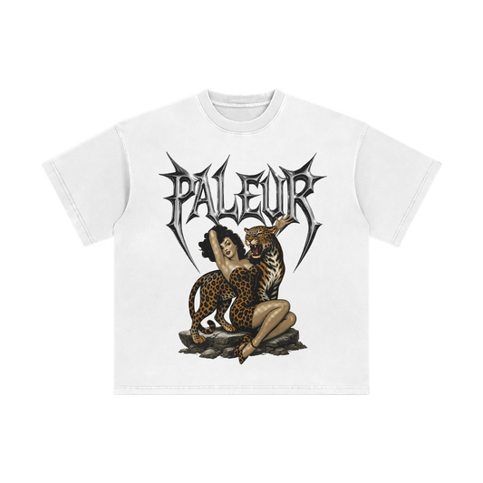 PÂLEUR OFFICIAL LEOPARD T SHIRT