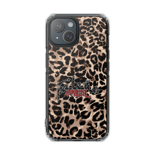 PÂLEUR OFFICIAL LEOPARD IPHONE CASE