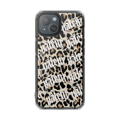 PÂLEUR OFFICIAL LEOPARD IPHONE CASE