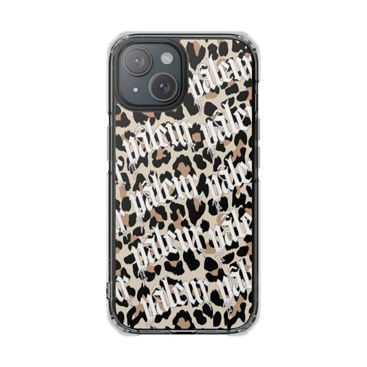 PÂLEUR OFFICIAL LEOPARD IPHONE CASE