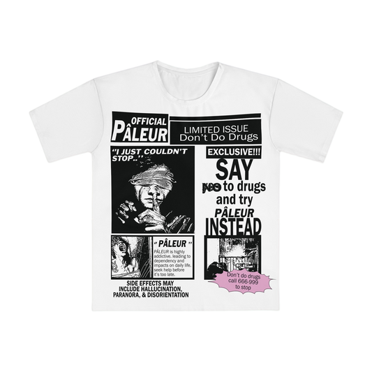 PÂLEUR OFFICIAL DON'T DO DRUGS T SHIRT